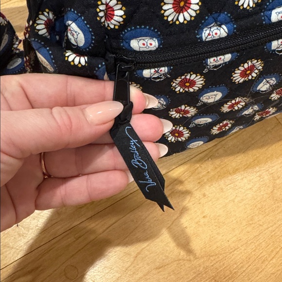 Vera Bradley Shoulder Crossbody Bag in the Retired “Night Owl” Print - Picture 6 of 9